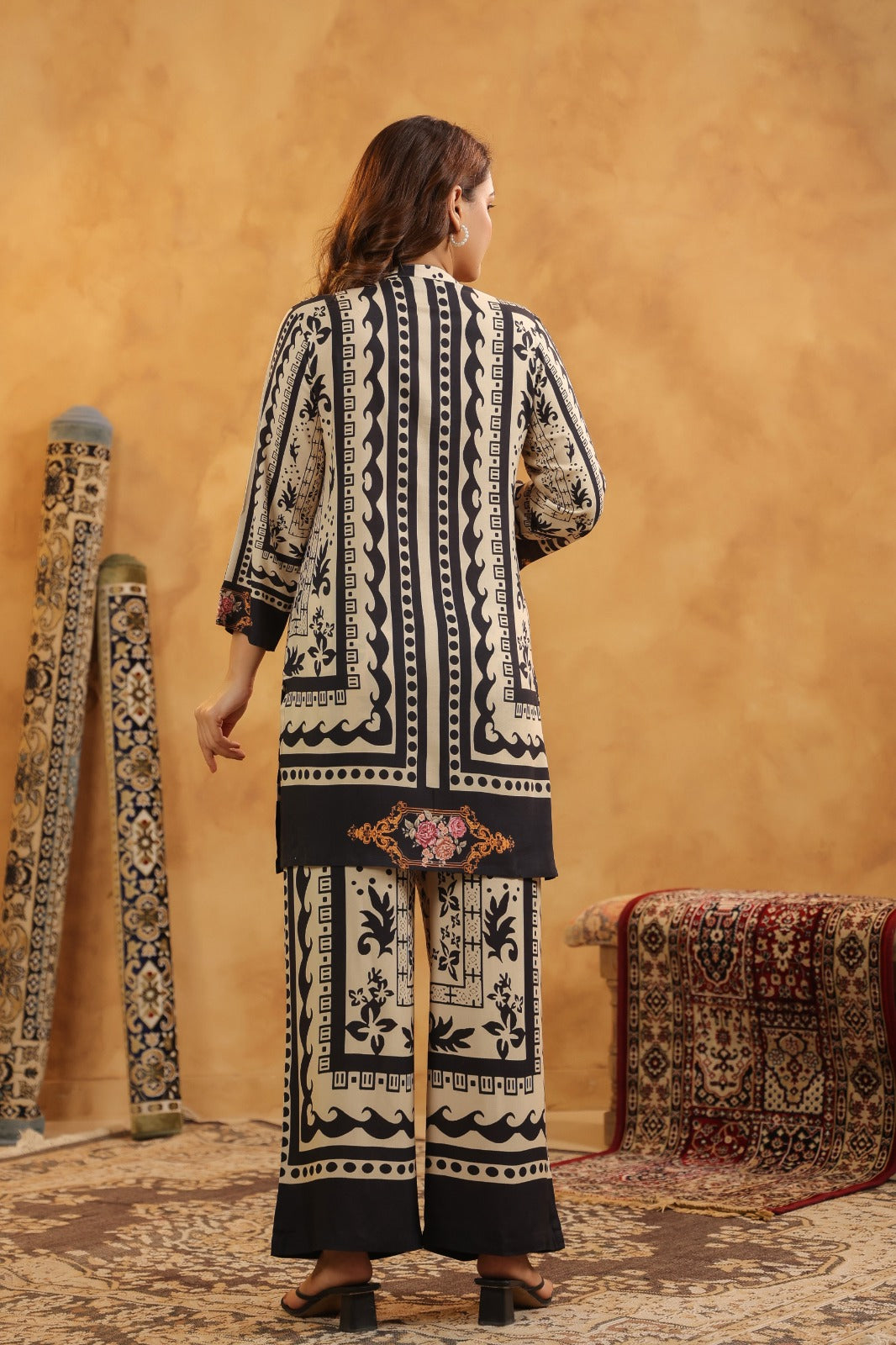 Mahua mono printed Co-ord set