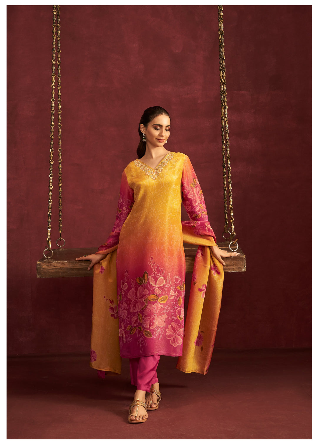 Aster sunshine premium suit set