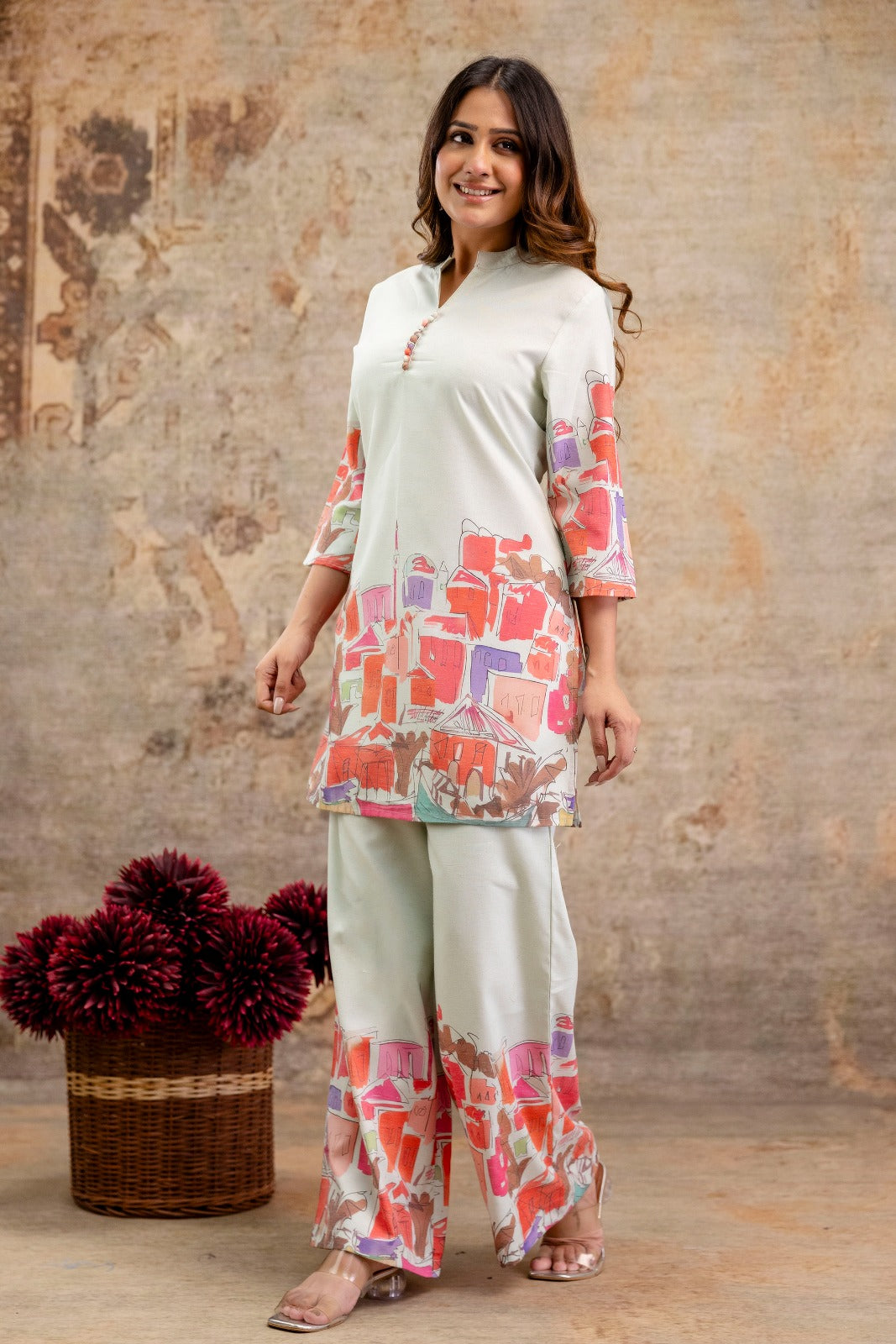 Hardik Cameo co-ord set