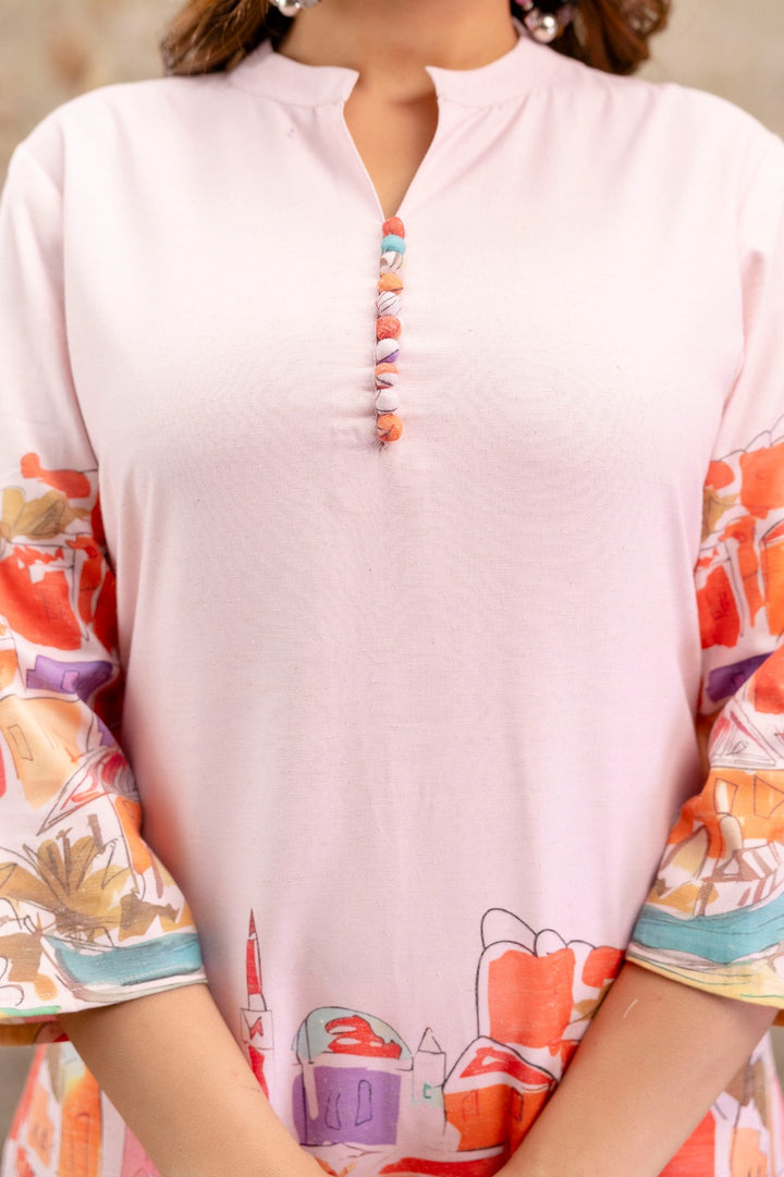 Hardik Oyster printed Co-ord set