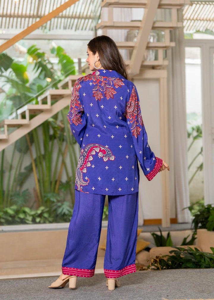 Jayti midnight printed Co-ord set