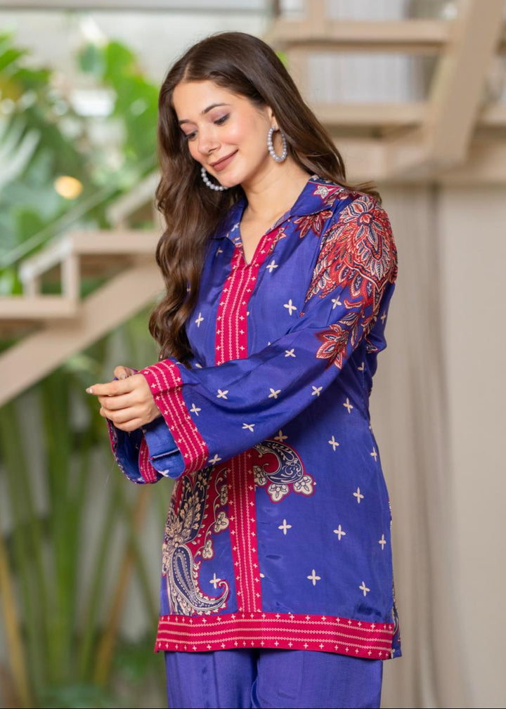 Jayti midnight printed Co-ord set