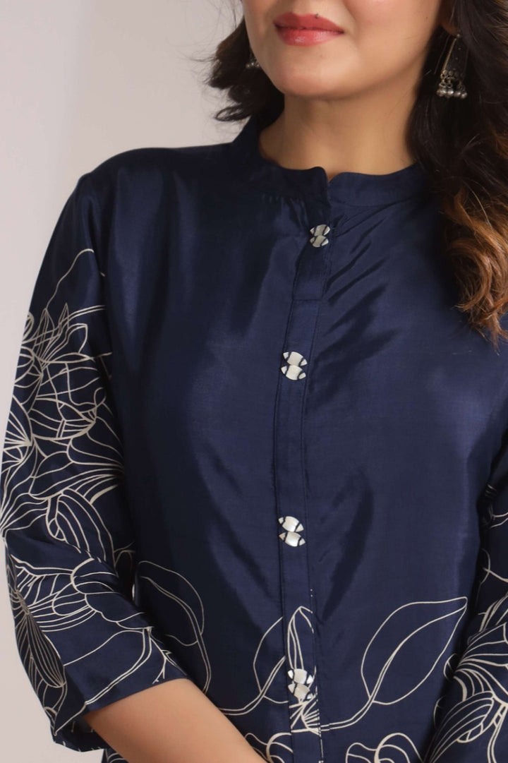 Sylvie Azure Co-ord Set