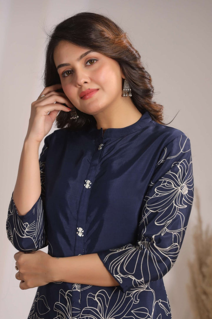 Sylvie Azure Co-ord Set