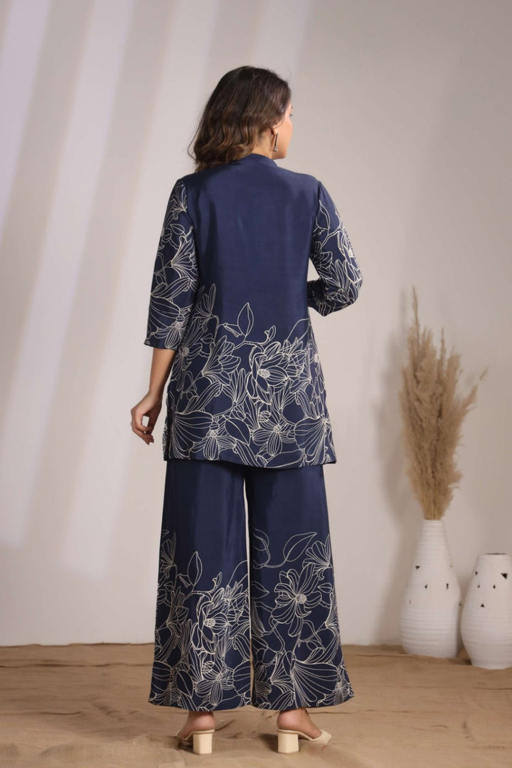 Sylvie Azure Co-ord Set