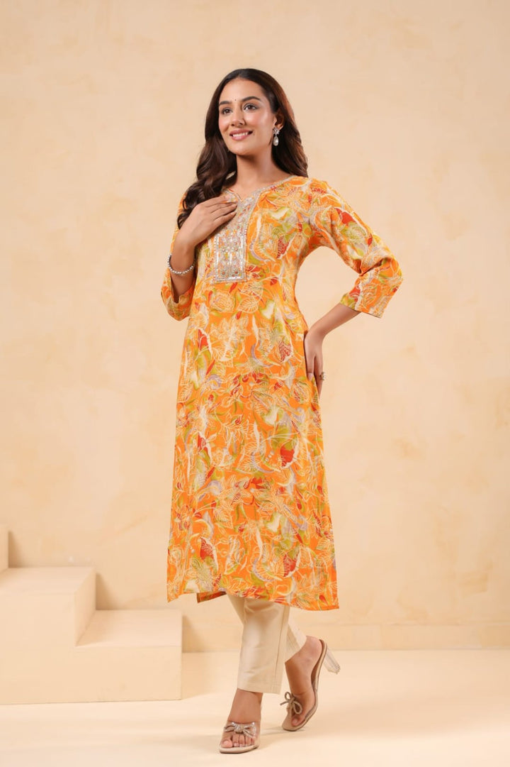 Varisha Amber Printed Kurti