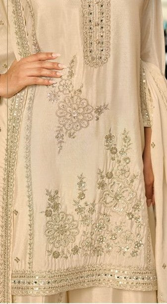 Tasuvre Pearl Full Work Sharara Set