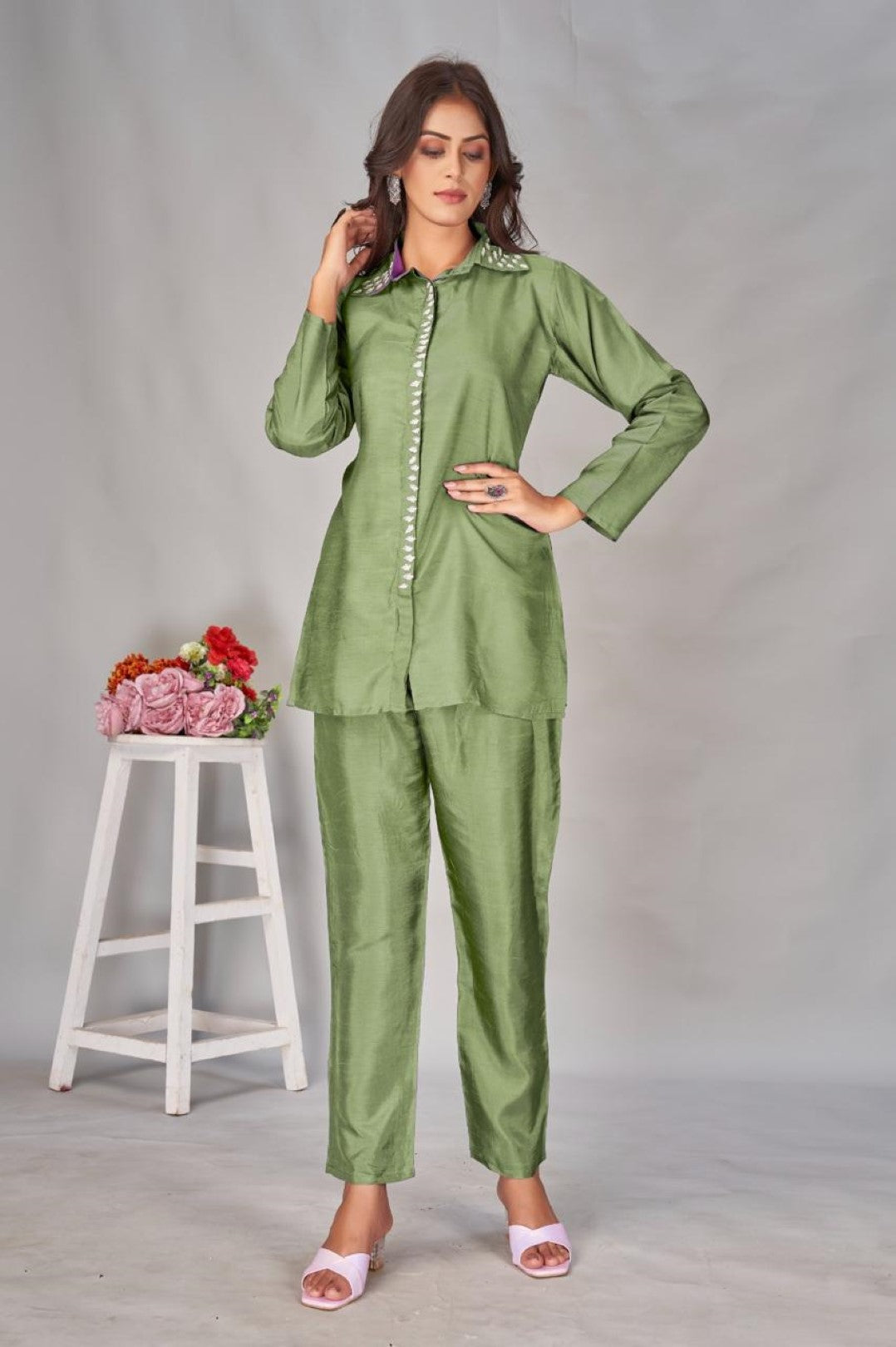 Divya Fern Work co-ord set