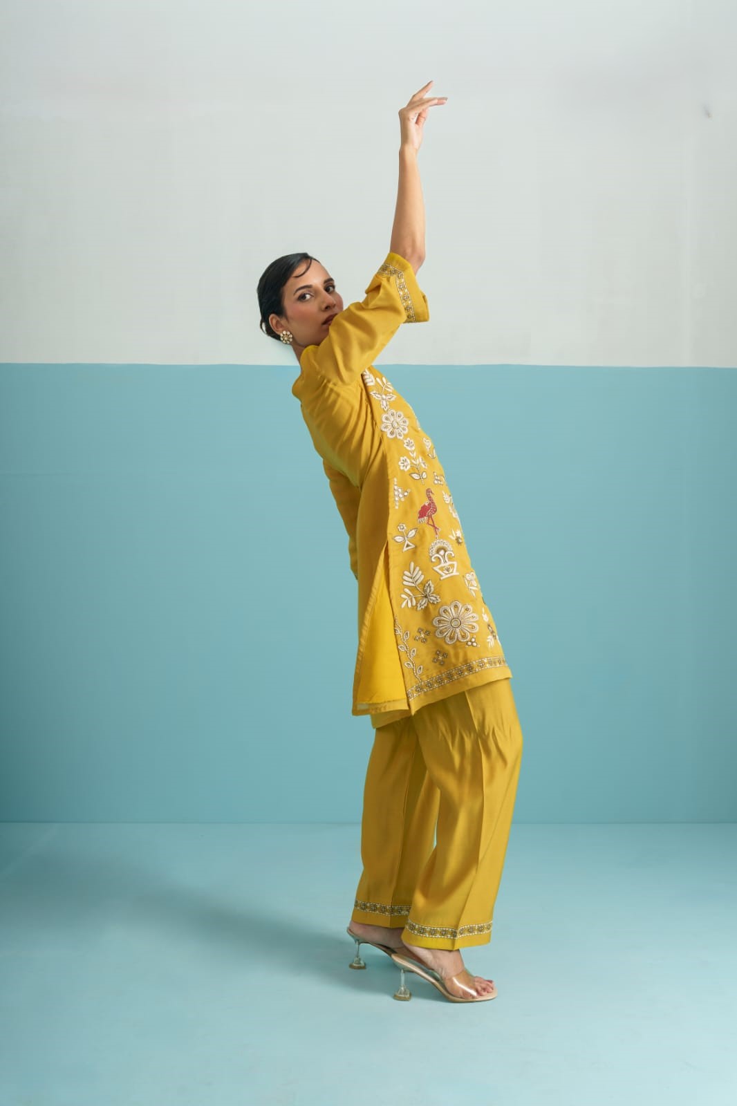 Parikrama amber full work co-ord set