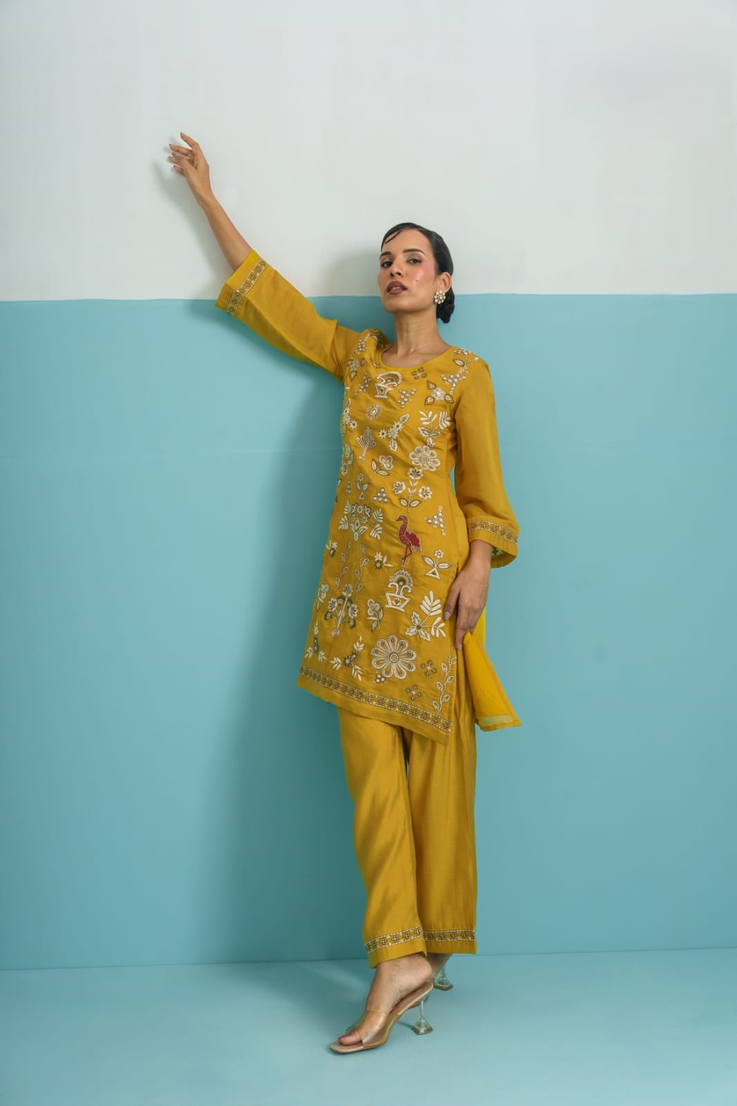 Parikrama amber full work co-ord set