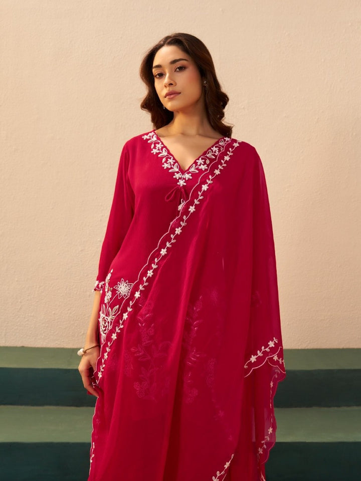 Albeli Sindoori Embroidery Premium Suit Set