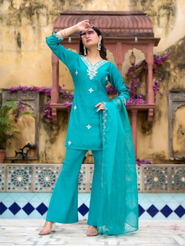 Anshu Pacific Full Work Suit Set