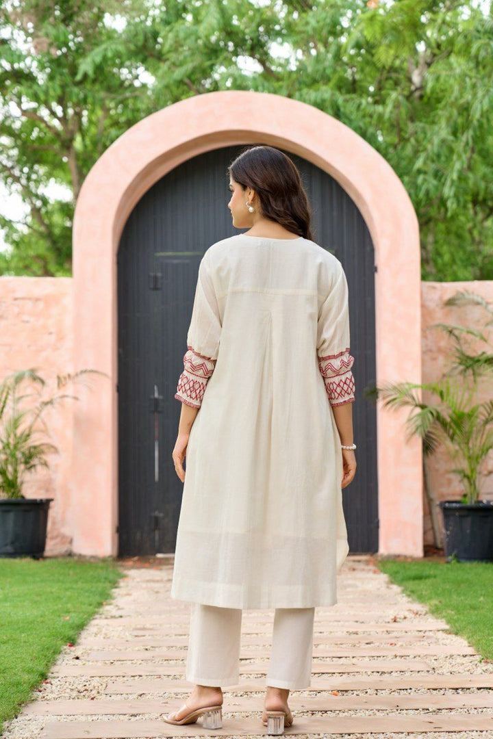 Akira Frost Embroidery Cotton Co-ord Set