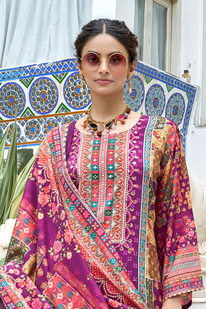 Morni thistle full work suit set