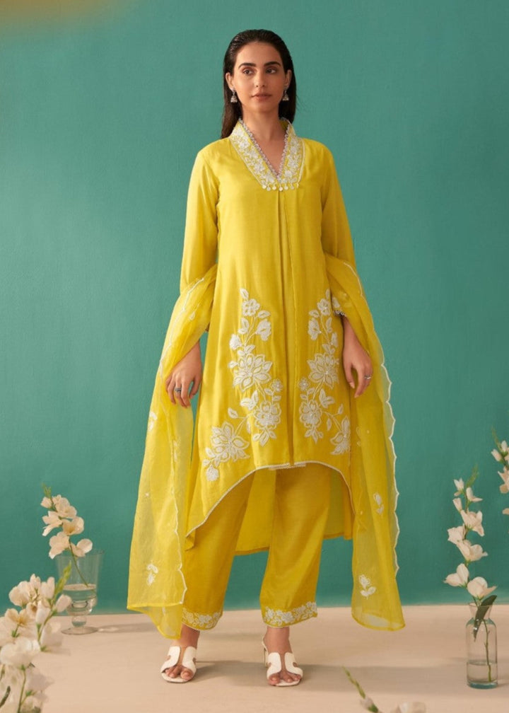 Ira corn Embroidery Suit set
