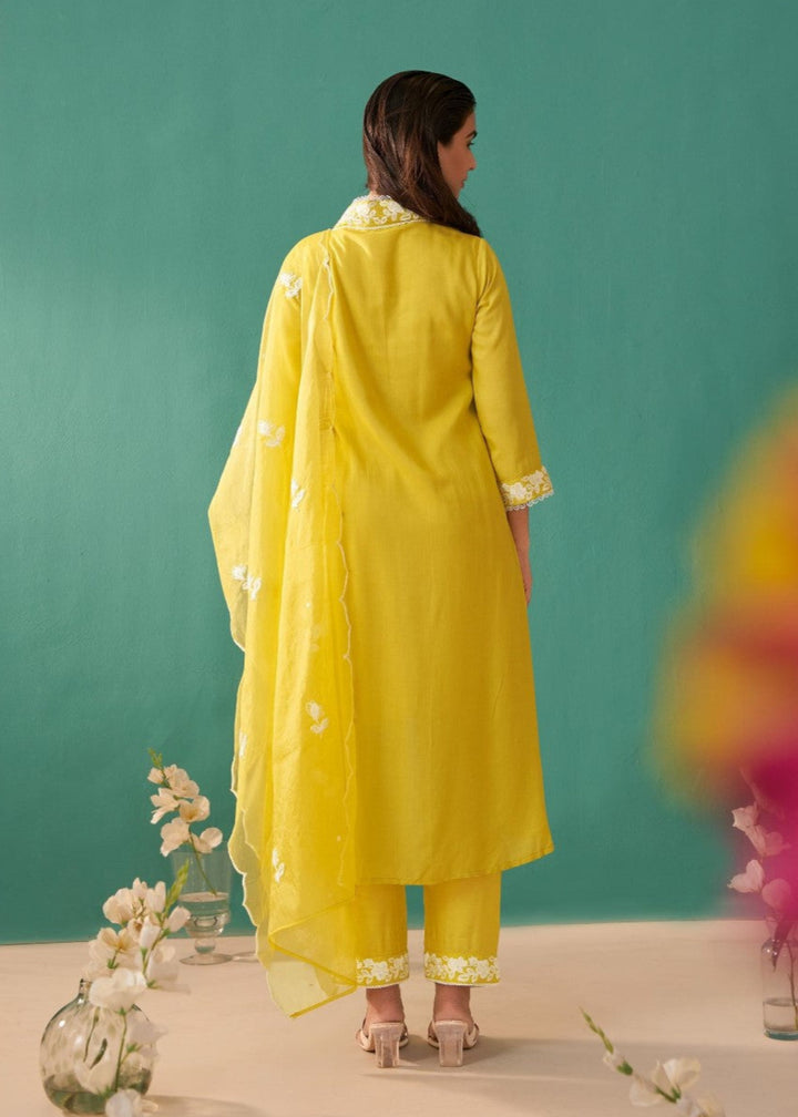 Ira corn Embroidery Suit set