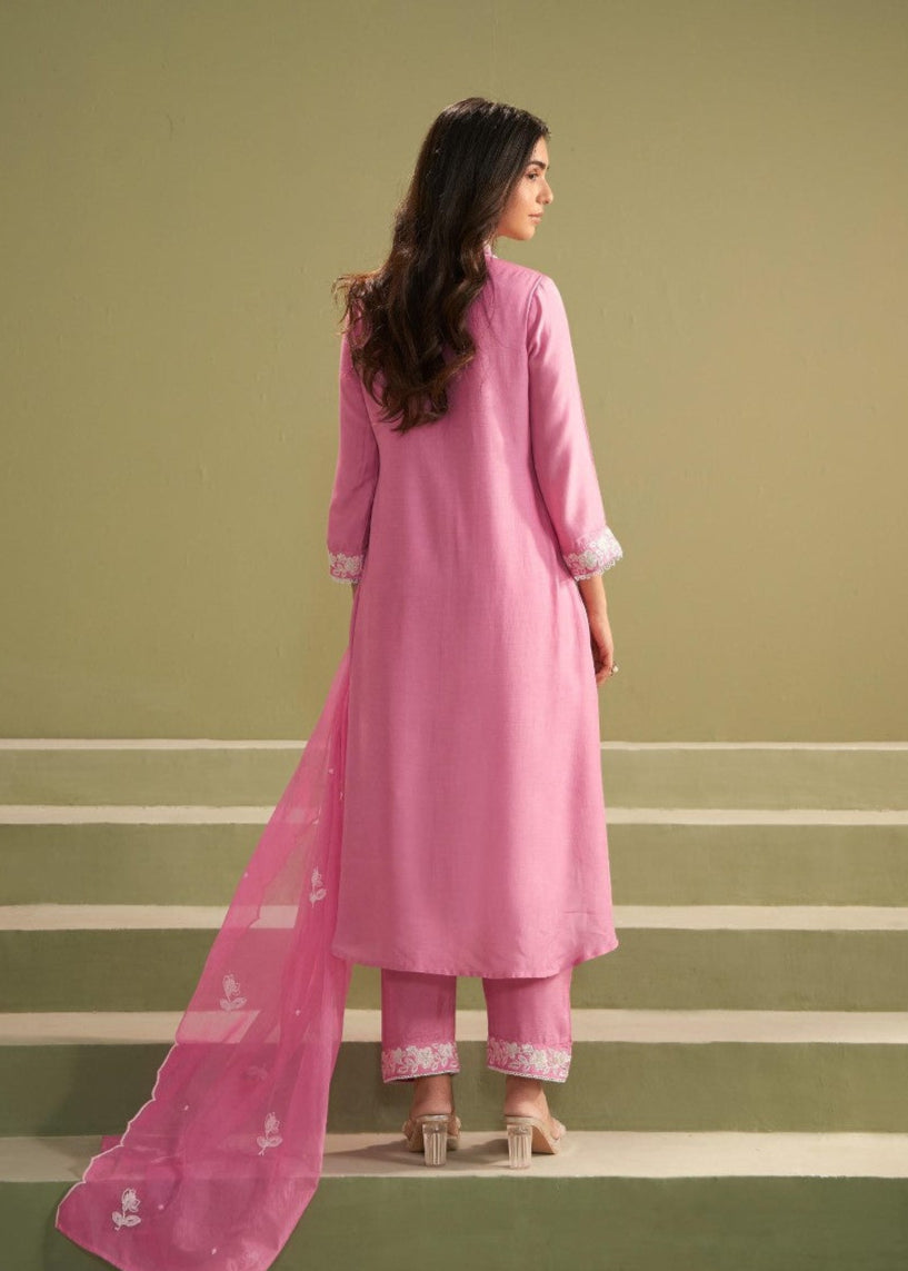 Ira candy Embroidery Suit set