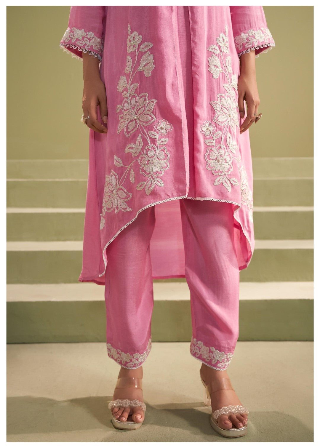 Ira candy Embroidery Suit set