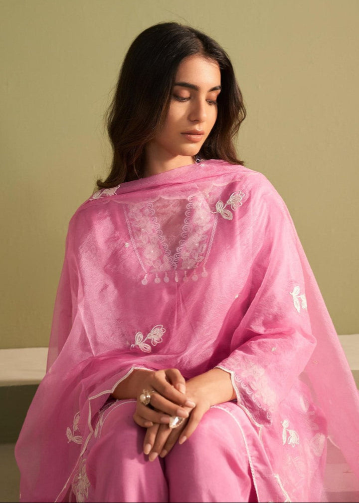 Ira candy Embroidery Suit set