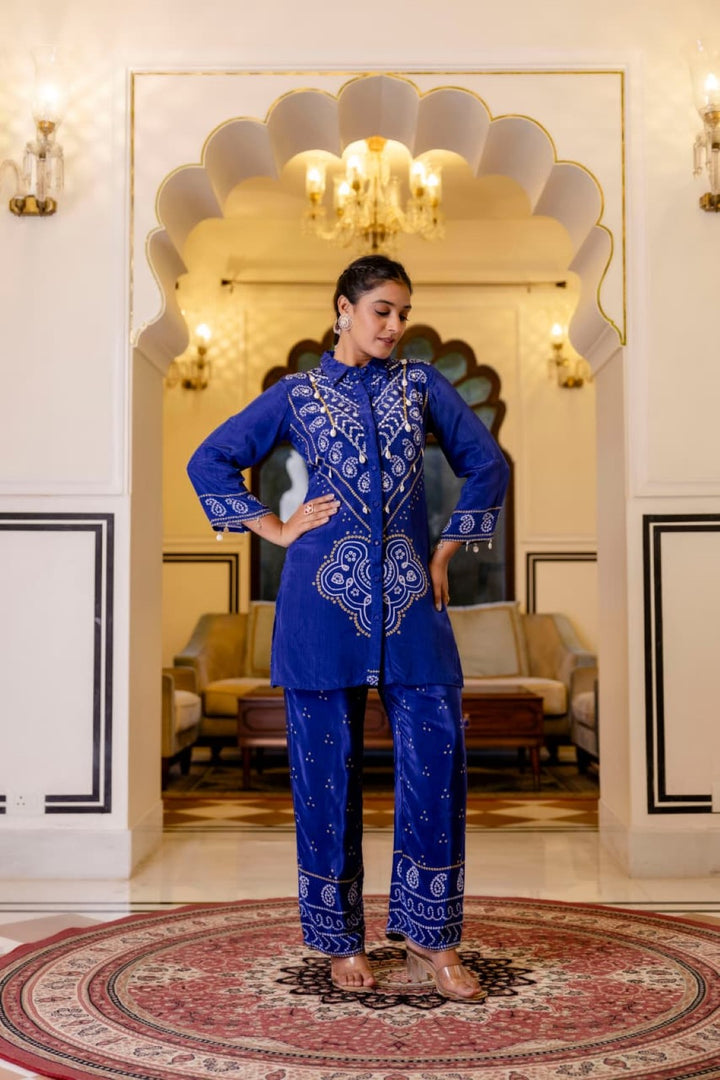 Samiha Hibis Premium Co-ord Set