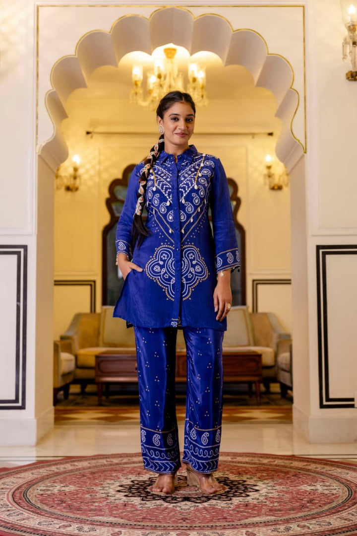 Samiha Hibis Premium Co-ord Set
