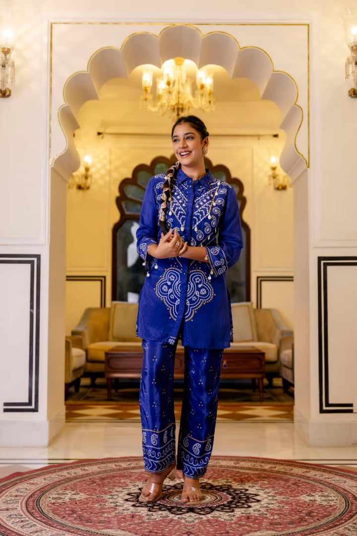 Samiha Hibis Premium Co-ord Set