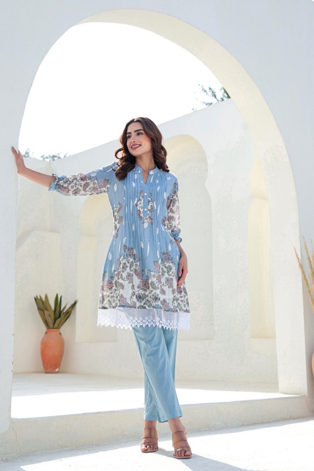 Akira sky Printed cotton co-ord set