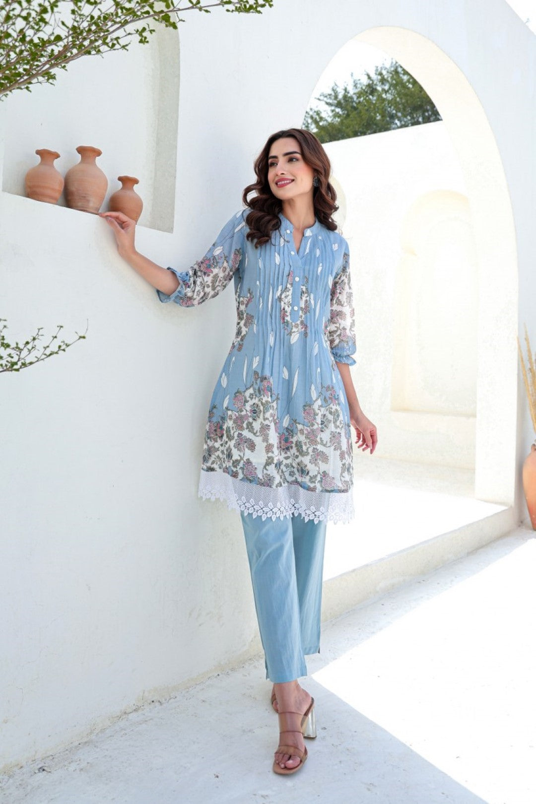 Akira sky Printed cotton co-ord set