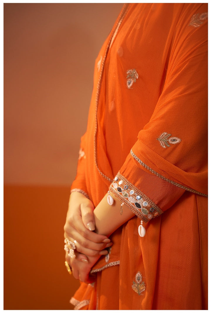 Ira Kesari Full work suit set
