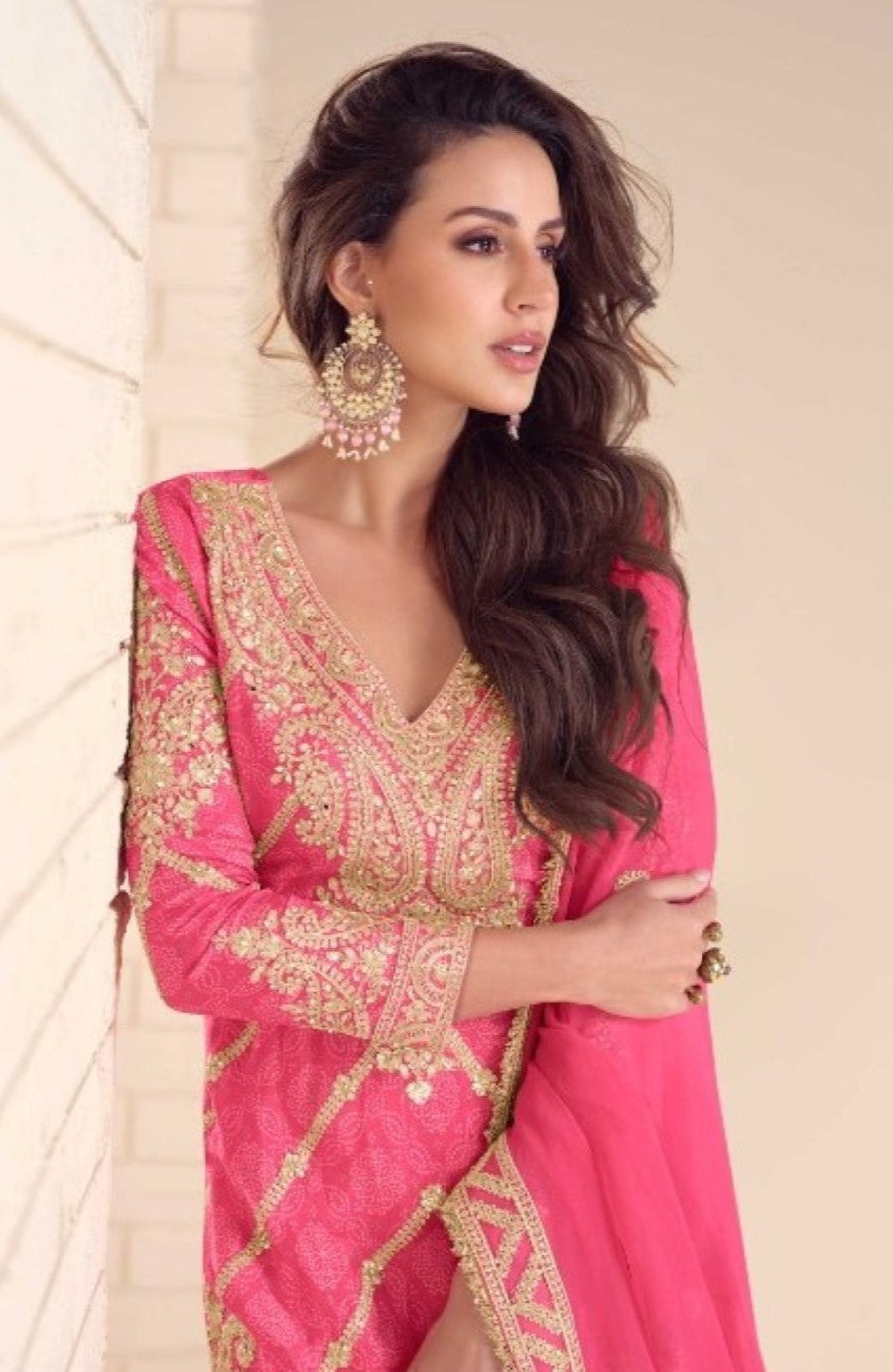 Koyal Rose Full Work Gharara Set