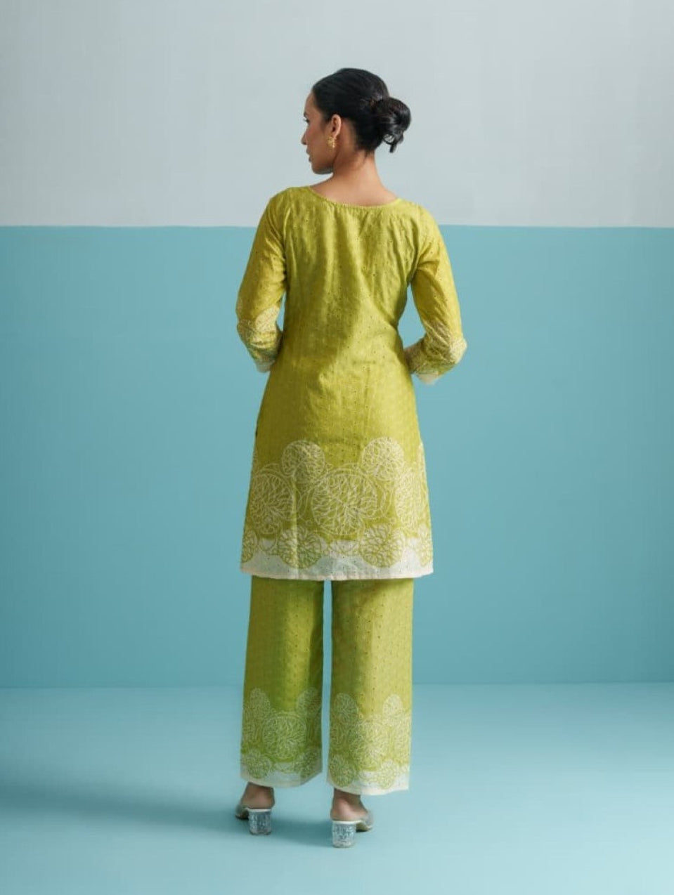 Parikrama Kelly Schiffili Printed Co-ord Set