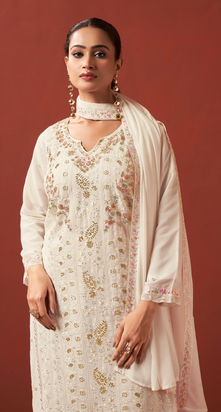 Mayuri Daisy Full Work Suit Set