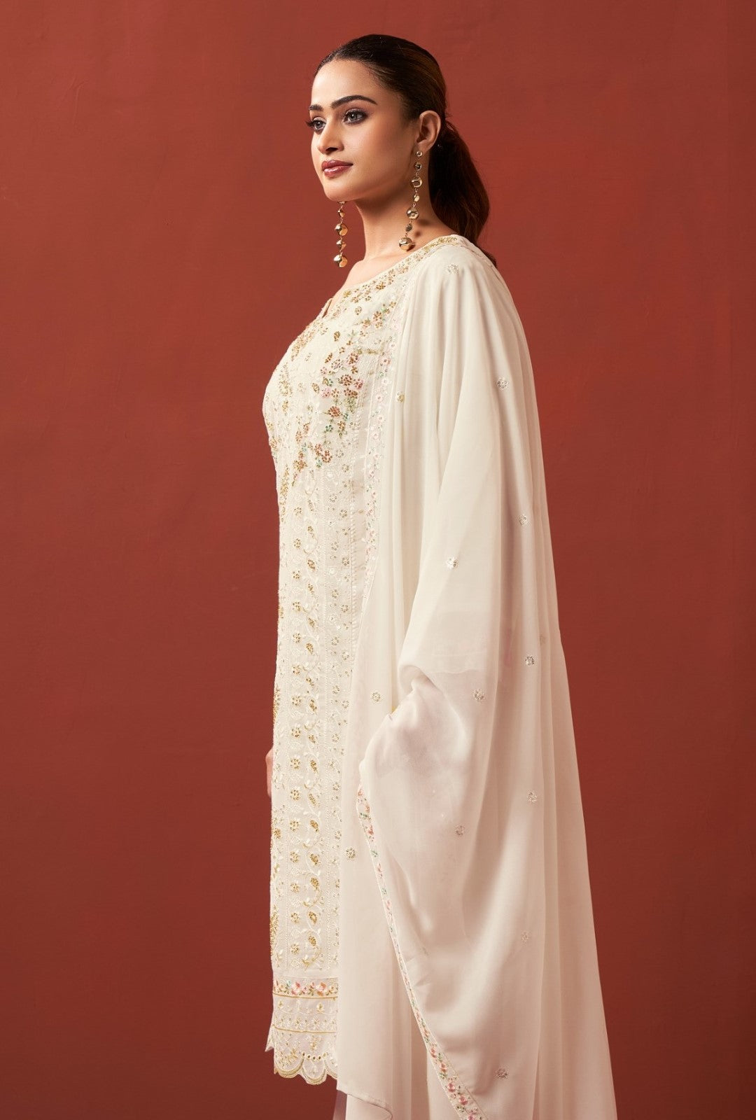 Mayuri Daisy Full Work Suit Set