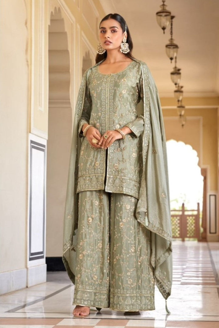 Parbat pebble full work suit set