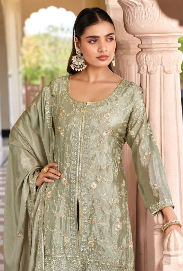 Parbat pebble full work suit set