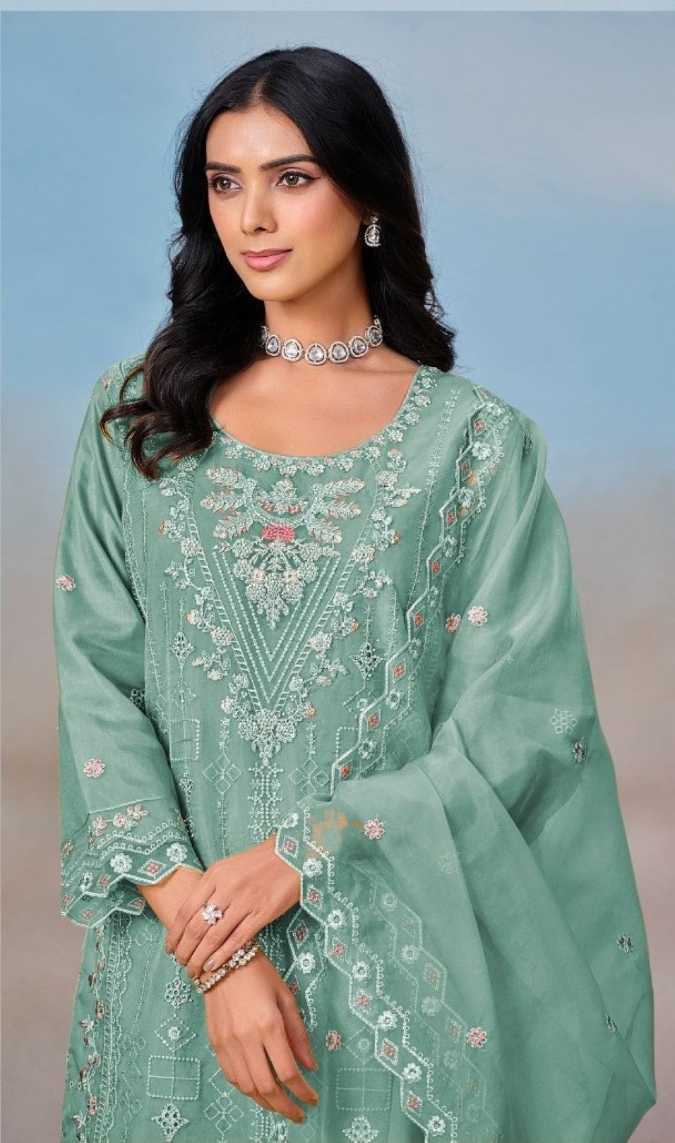 Mayuri Oxley Full Work Suit Set