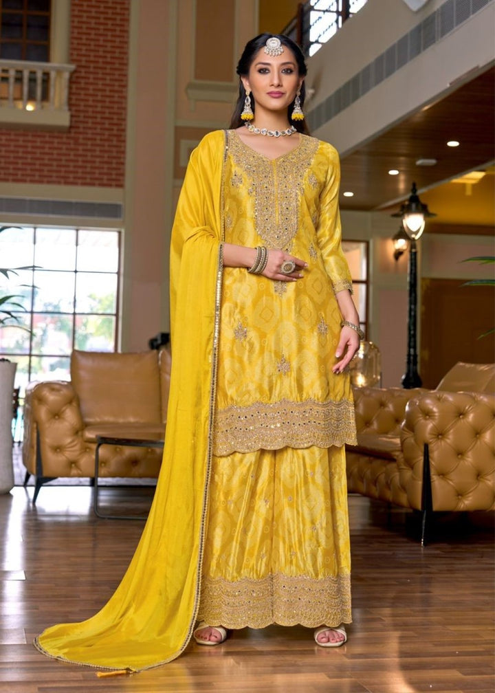 Pailan Amber Full Work suit Set
