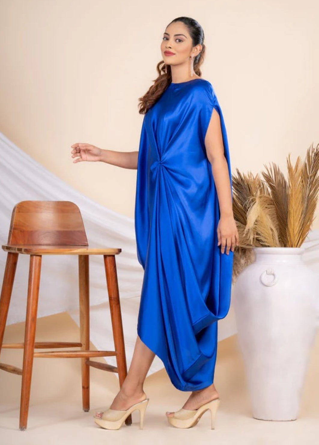 Musk cobalt Fusion dress