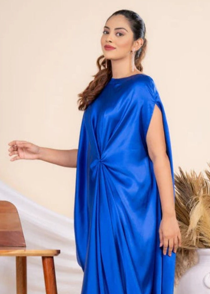 Musk cobalt Fusion dress