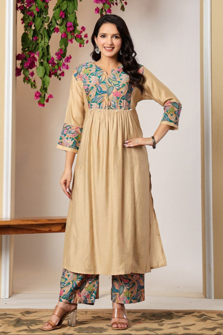 Mika Tuscan Kurta Pant Set