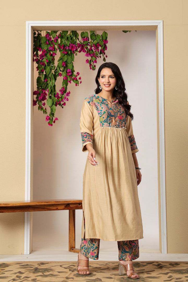 Mika Tuscan Kurta Pant Set