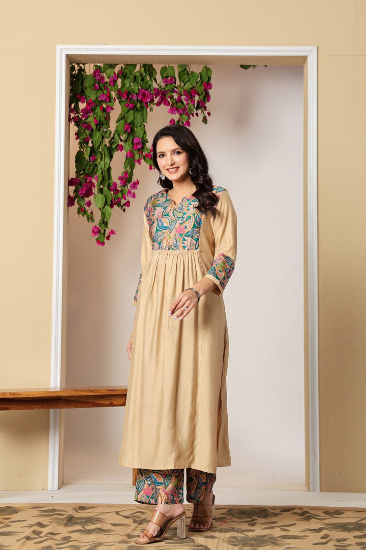 Mika Tuscan Kurta Pant Set