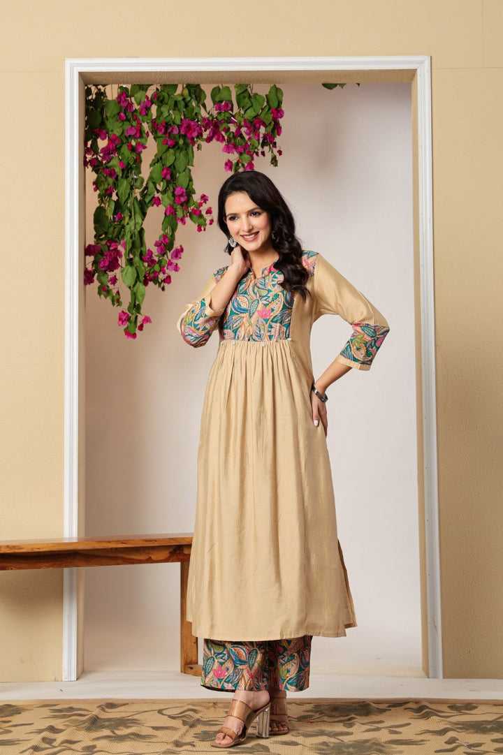 Mika Tuscan Kurta Pant Set