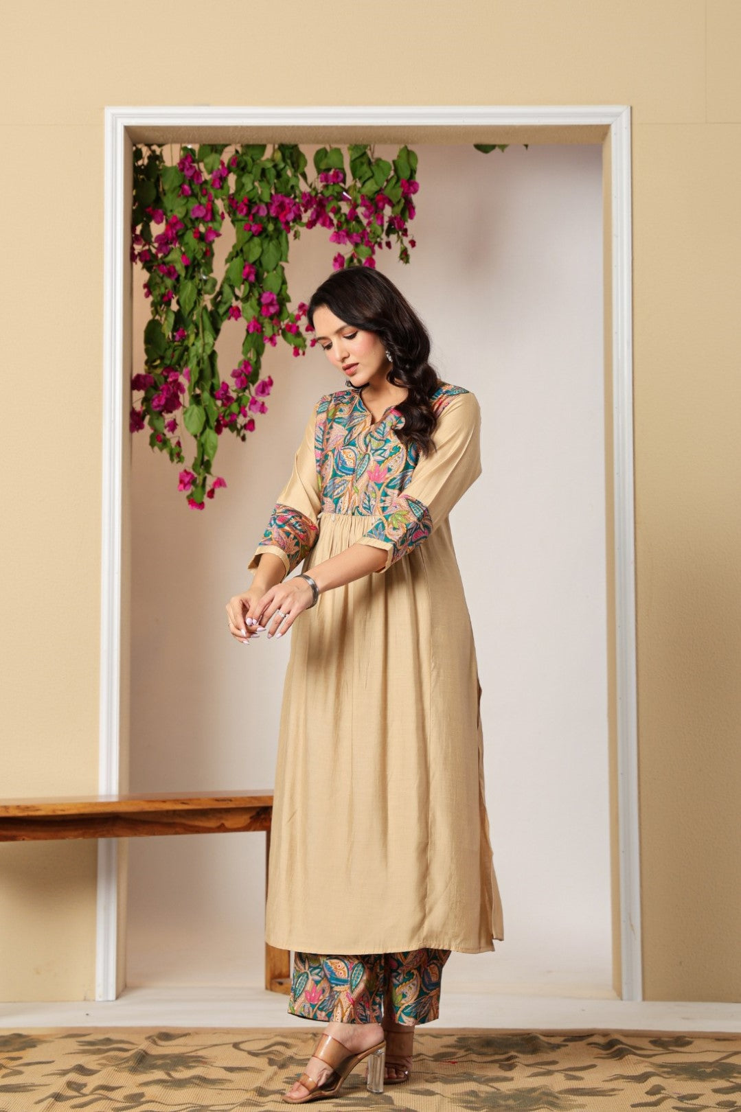 Mika Tuscan Kurta Pant Set