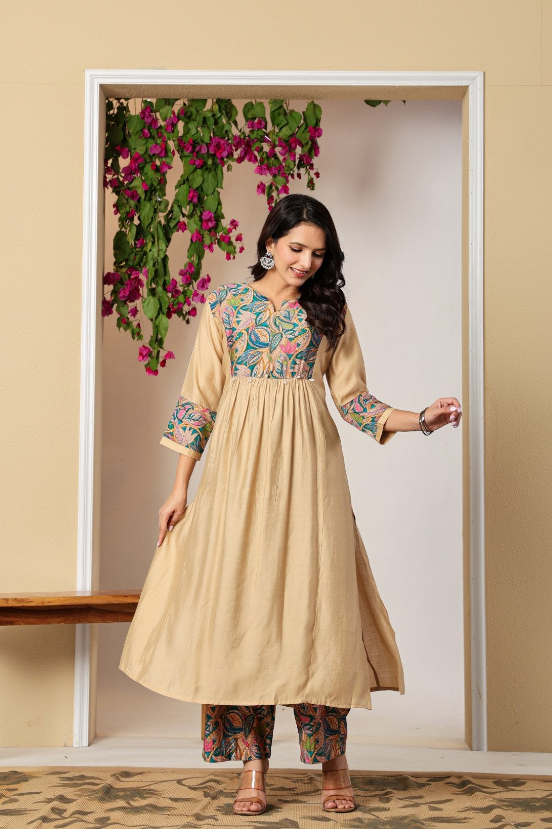 Mika Tuscan Kurta Pant Set