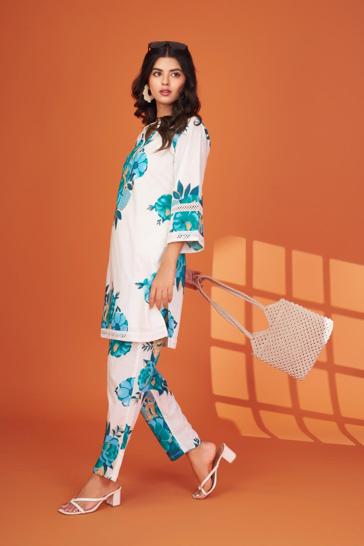 Mahua alium cotton co-ord set