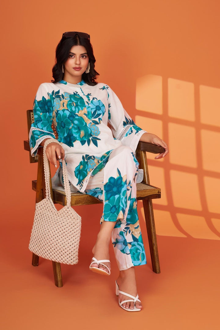 Mahua alium cotton co-ord set