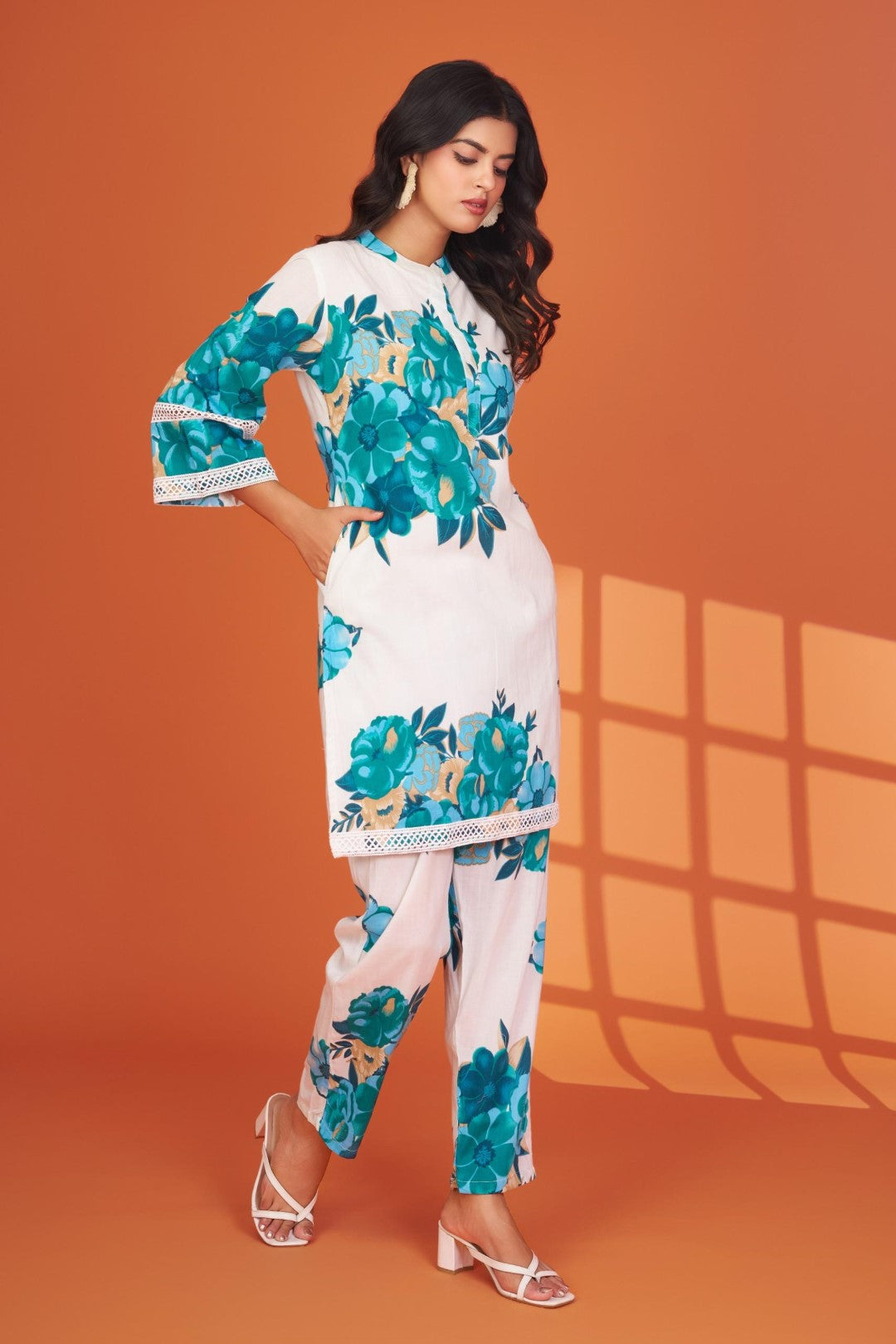 Mahua alium cotton co-ord set