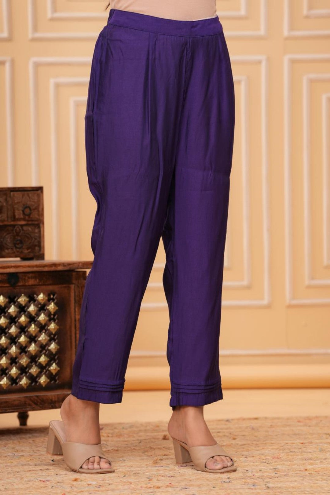 Jayti Grape Work Suit Set