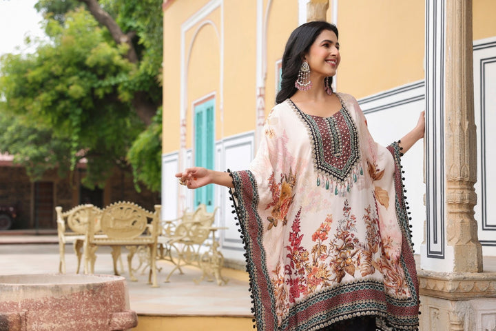 Mahua Monarch Kaftan Pant Set